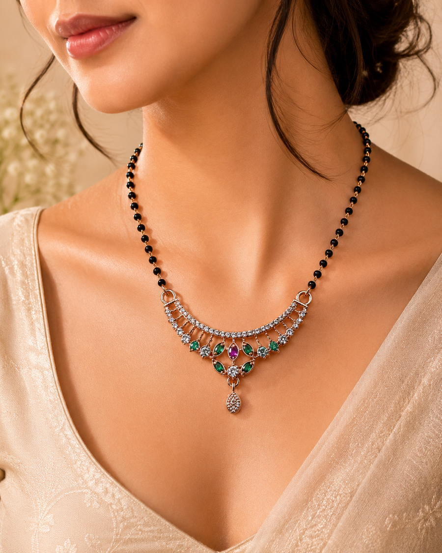 Emerald Grace AD Mangalsutra
