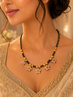 Star Charm Designer Mangalsutra