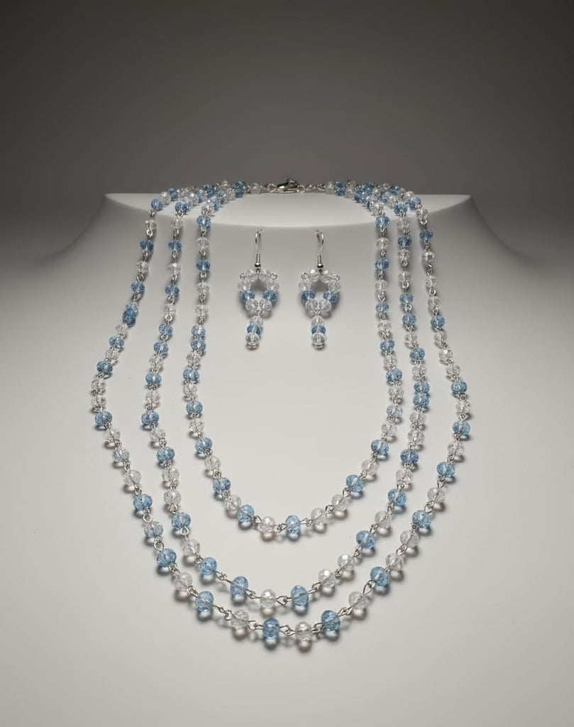 3 Leyar Crystal Beads Necklace