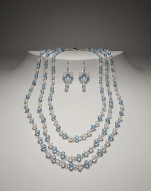 3 Leyar Crystal Beads Necklace