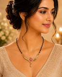 Floral Spark AD Mangalsutra