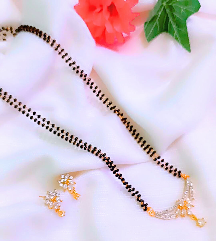 American diamond Mangalsutra