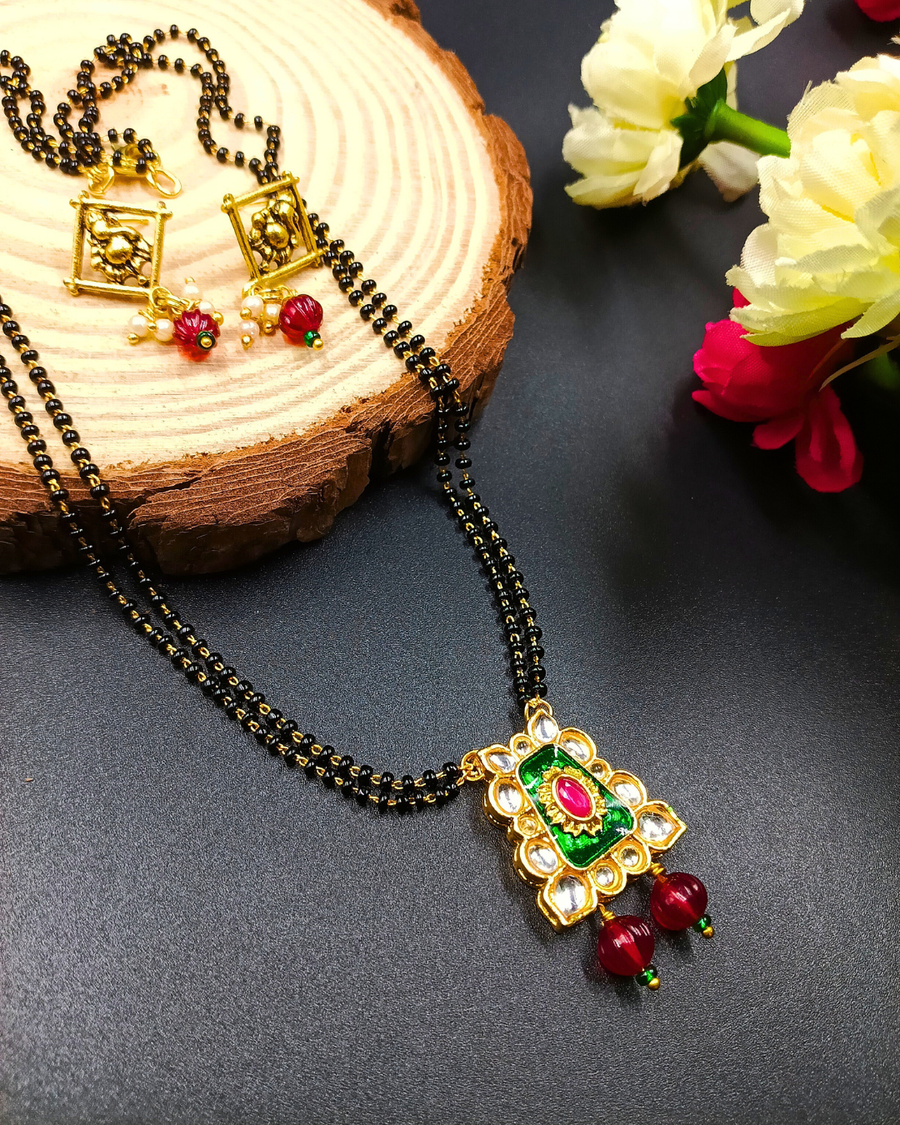 PACHI KUNDAN MANGALSUTRA