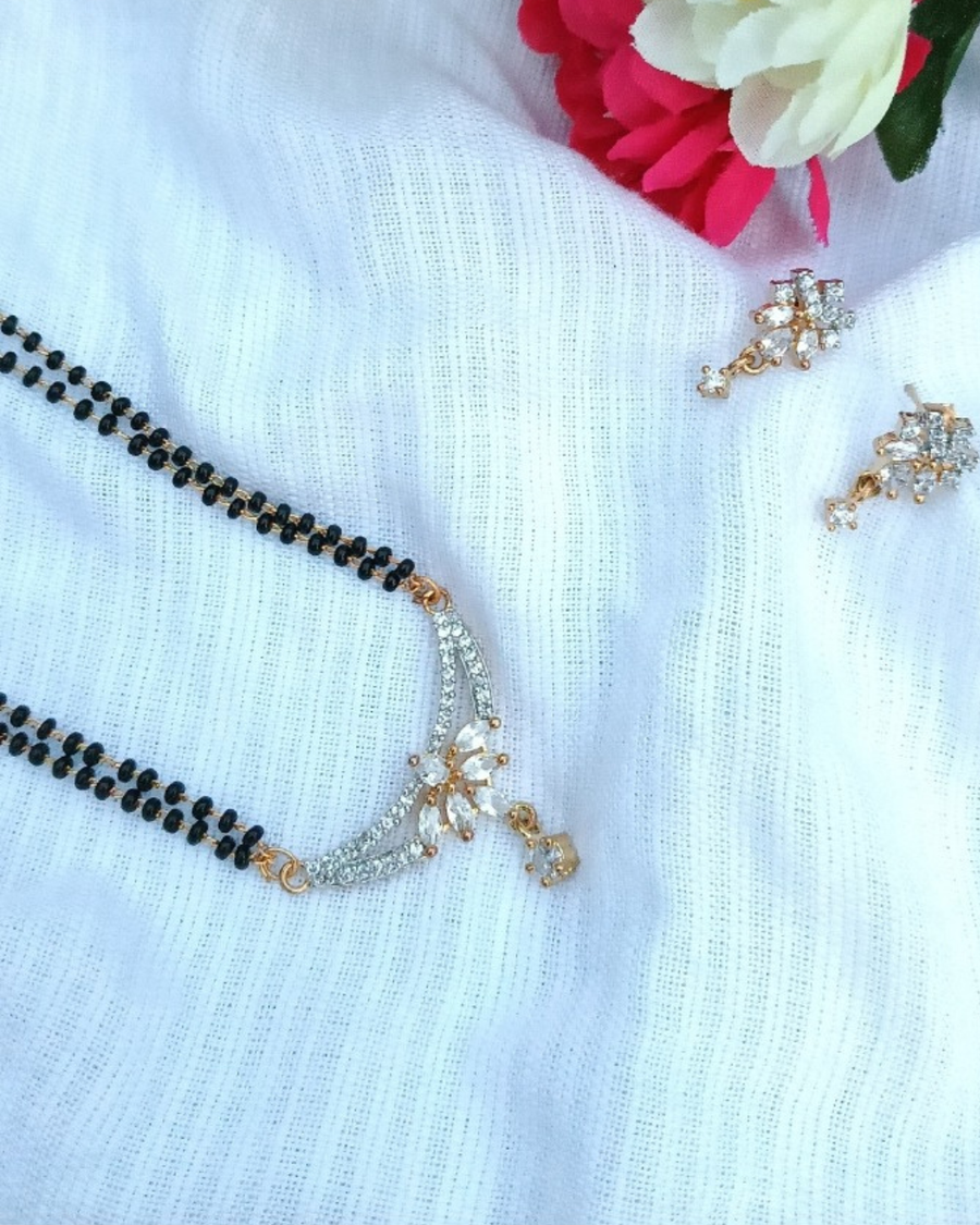 American Diamond Mangalsutra