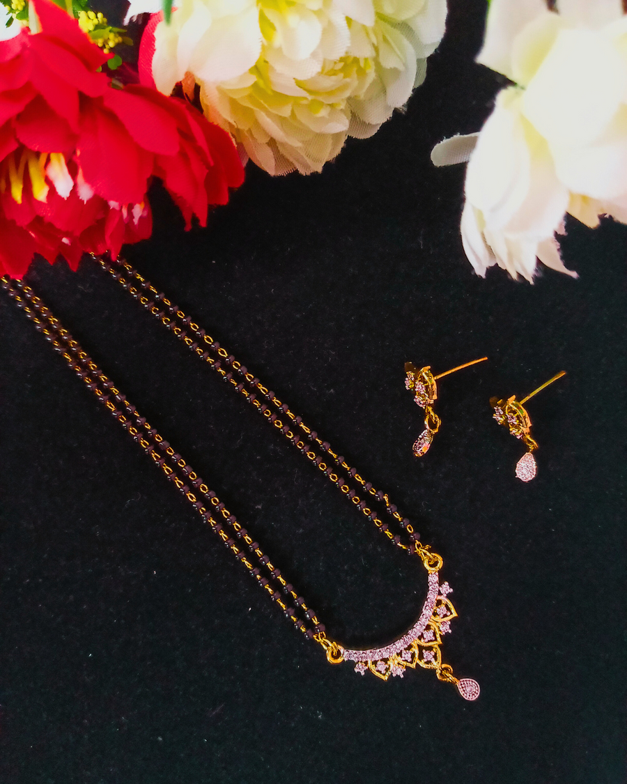 American Diamond Mangalsutra