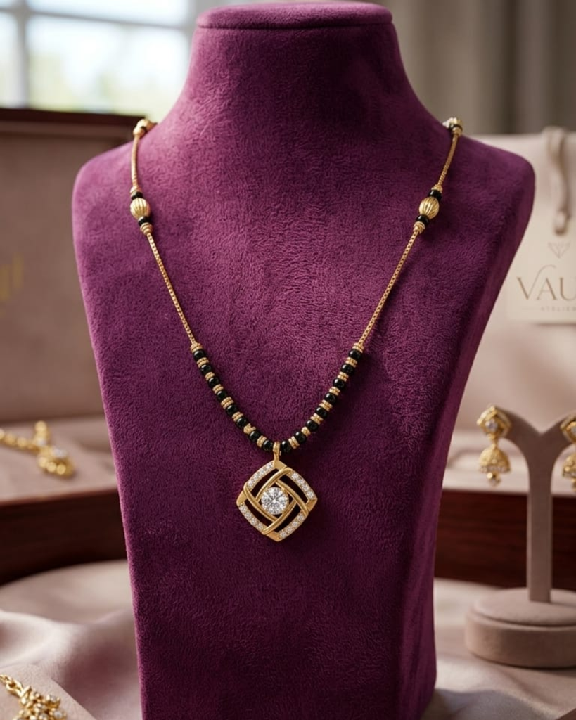 Geometric Elegance Mangalsutra