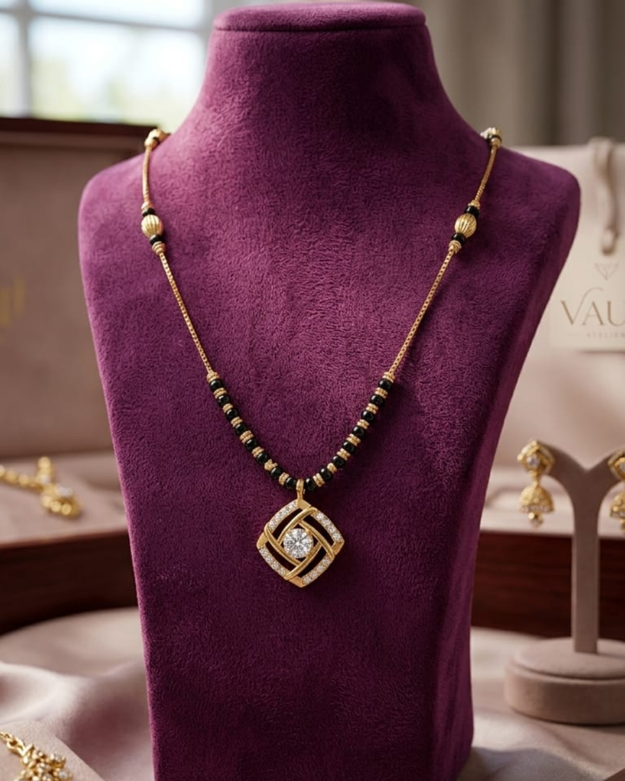 Geometric Elegance Mangalsutra