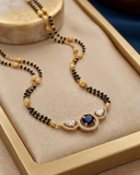 Royal Blue Stone Designer Mangalsutra