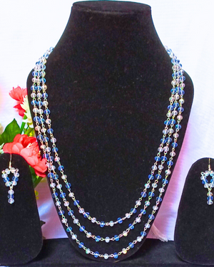 3 Leyar Crystal Beads Necklace