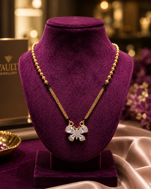 BUTTERFLY CHARM MANGALSUTRA