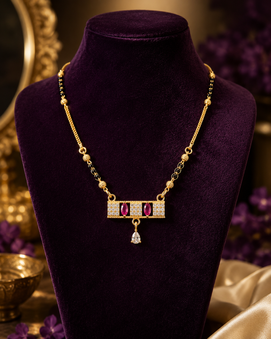 RUBY MANGALSUTRA