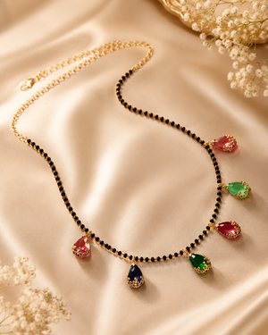 Rainbow Drop Mangalsutra